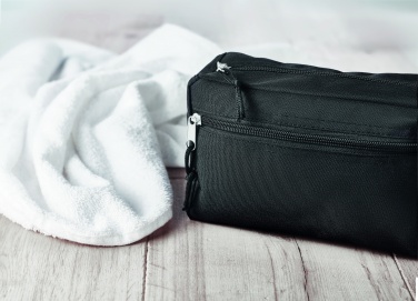 Logo trade promotional merchandise image of: 600D RPET toilet bag