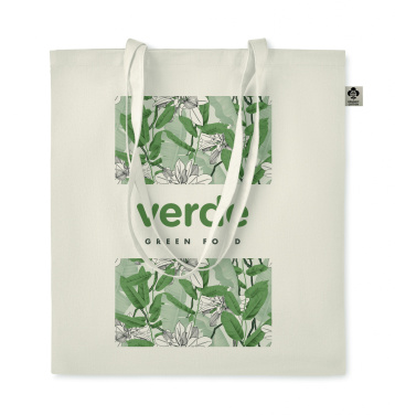 Logotrade promotional giveaway picture of: Organic cotton shopping bag