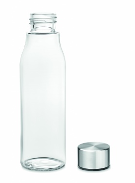 Logotrade promotional items photo of: Glass drinking bottle 500 ml