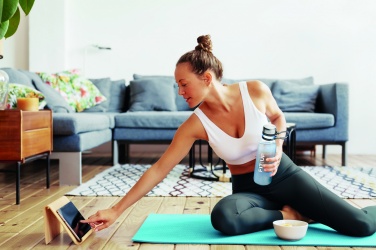 Logo trade corporate gifts picture of: Fitness yoga matt rope and bag