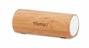 Logotrade corporate gift image of: Wireless bamboo speaker 2x5W