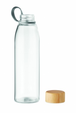 Logo trade promotional gift photo of: Glass bottle 500 ml