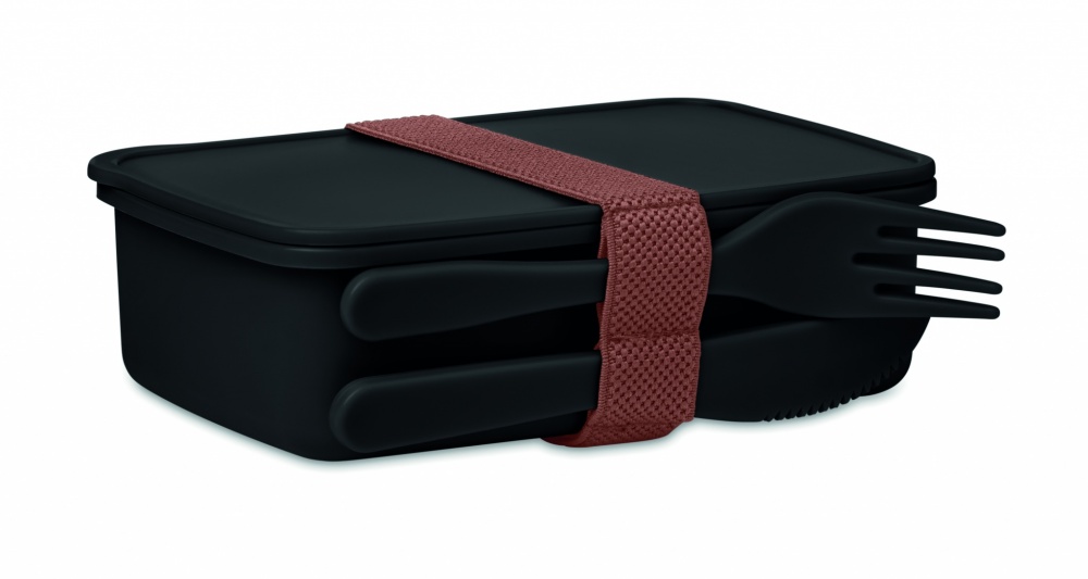 Logotrade advertising products photo of: Lunch box with cutlery