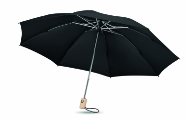 Logo trade promotional products image of: 23 inch 190T RPET umbrella