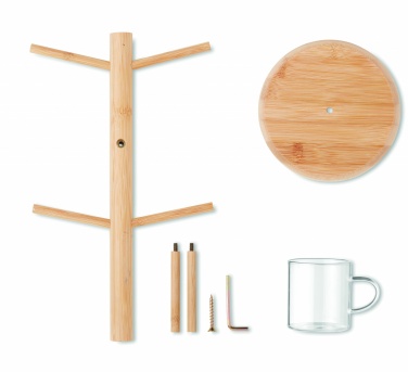 Logotrade promotional item picture of: Bamboo cup set holder