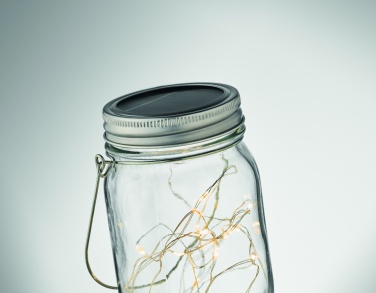 Logotrade promotional giveaway picture of: Solar mason jar outdoor lamp