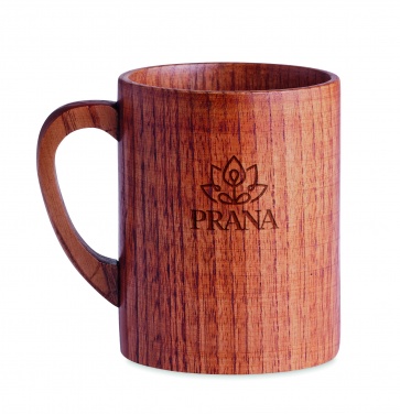 Logotrade business gifts photo of: Oak wooden mug 280 ml