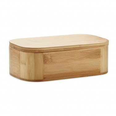 Logo trade advertising products image of: Bamboo lunch box 1000ml LADEN LARGE
