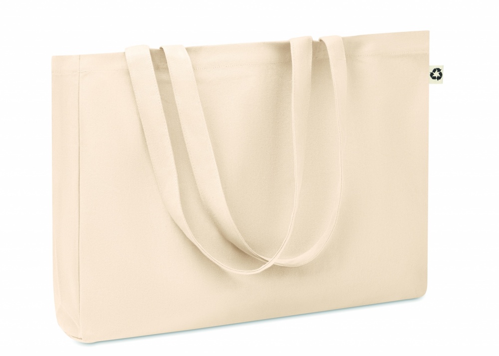 Logo trade promotional product photo of: Canvas Recycled bag 280 gr/m²