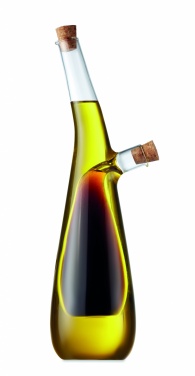 Logo trade promotional giveaways picture of: Glass oil and vinegar bottle