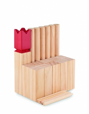 Logotrade advertising products photo of: Pinewood outdoor throwing game