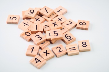 Logotrade promotional item picture of: Wood educational counting game