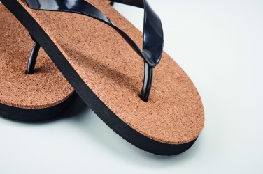 Logotrade promotional merchandise photo of: Cork beach slippers L