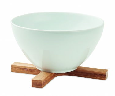 Logo trade promotional items picture of: Bamboo foldable pot stand