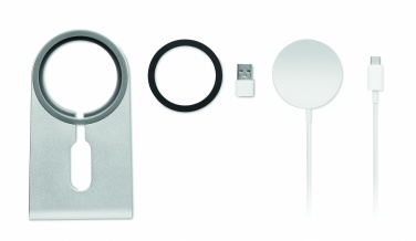 Logo trade promotional product photo of: Portable magnetic charger 15W
