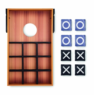 Logo trade promotional giveaways picture of: Double sided MDF game set