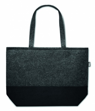 Logotrade promotional gift picture of: RPET felt shopping bag