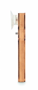 Logo trade advertising products image of: Bamboo weather station HISA