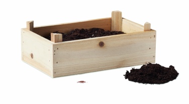 Logo trade advertising products image of: Tomato kit in wooden crate