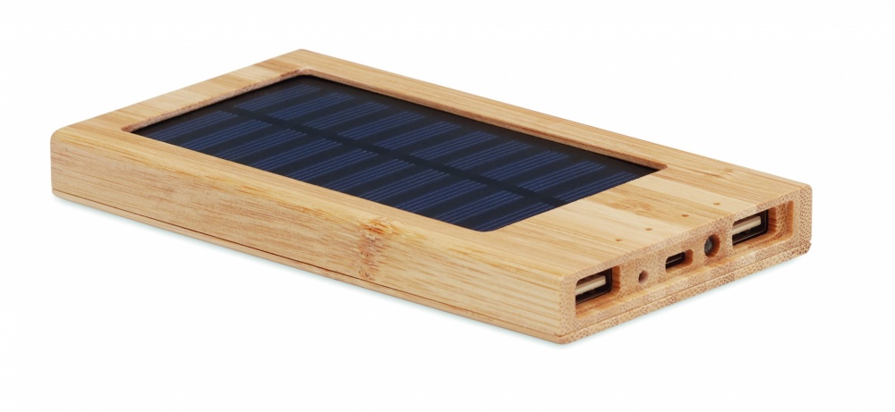 Logotrade promotional item picture of: Solar power bank 4000 mAh ARENA SOLAR