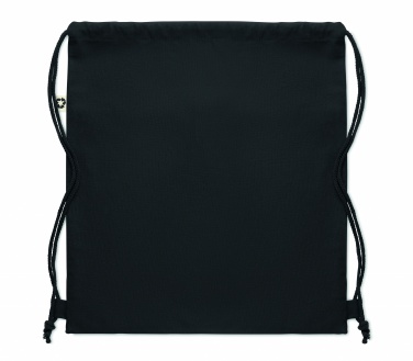 Logo trade promotional gifts image of: Recycled cotton drawstring bag
