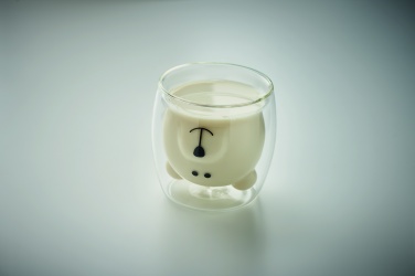 Logo trade promotional giveaways picture of: Double wall borosilicate mug