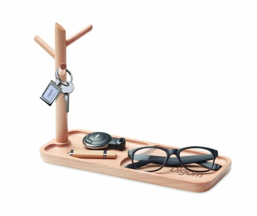 Logo trade promotional product photo of: Wooden organizer tray