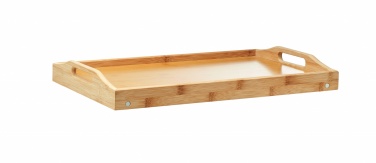 Logo trade promotional products image of: Foldable bamboo tray