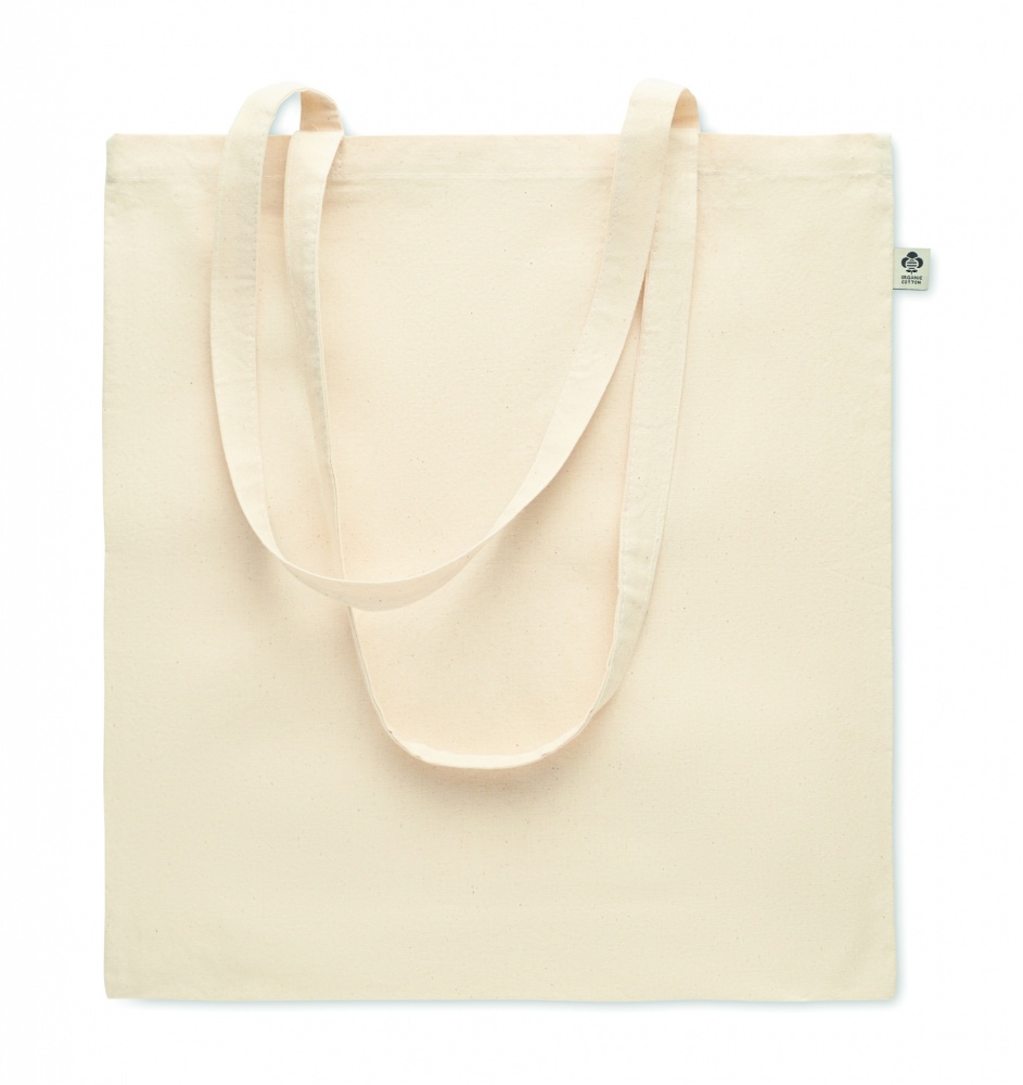 Logotrade promotional giveaway image of: Organic cotton shopping bag
