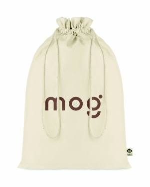 Logo trade advertising products picture of: Large organic cotton gift bag
