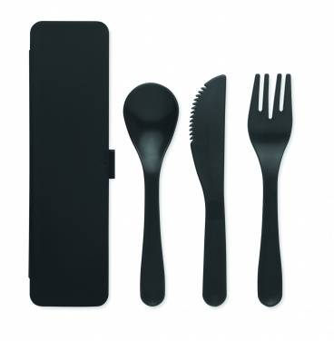 Logotrade advertising product picture of: Cutlery set recycled PP