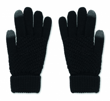 Logotrade promotional product image of: Rpet tactile gloves