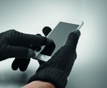 Logo trade promotional product photo of: Rpet tactile gloves