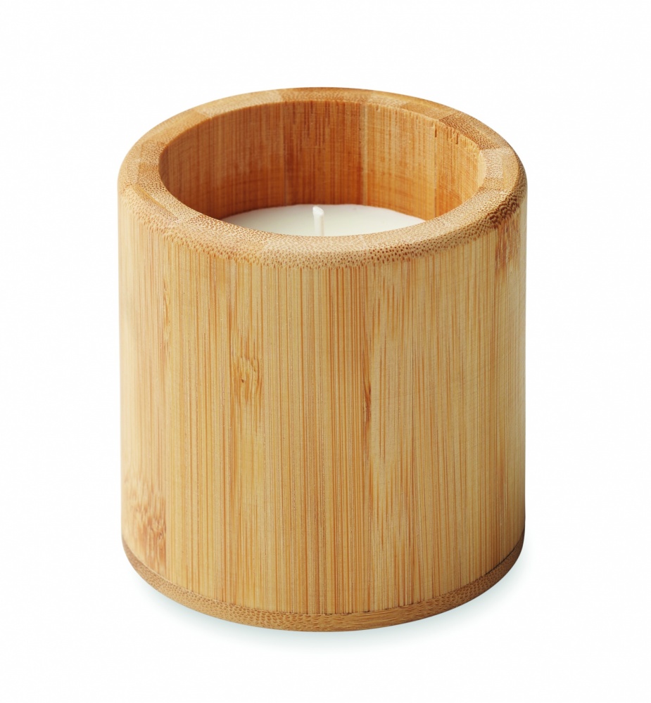 Logotrade promotional giveaways photo of: Plant based wax candle 160 gr