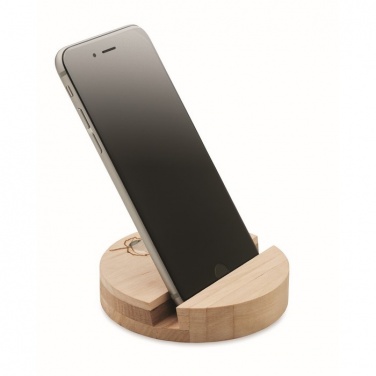 Logotrade promotional giveaways photo of: Birch Wood phone stand