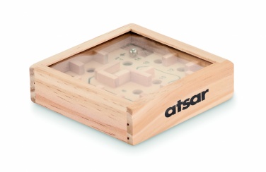 Logotrade business gifts photo of: Pine wooden labyrinth game