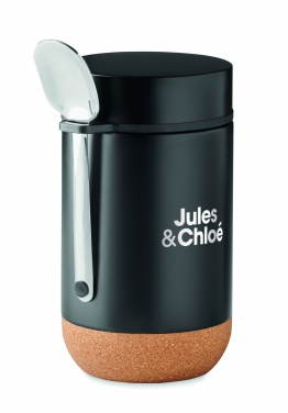Logo trade promotional giveaways picture of: Double wall storage jar 400 ml
