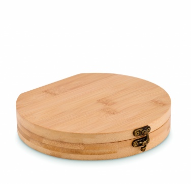 Logo trade advertising products image of: 15 piece tool set bamboo case