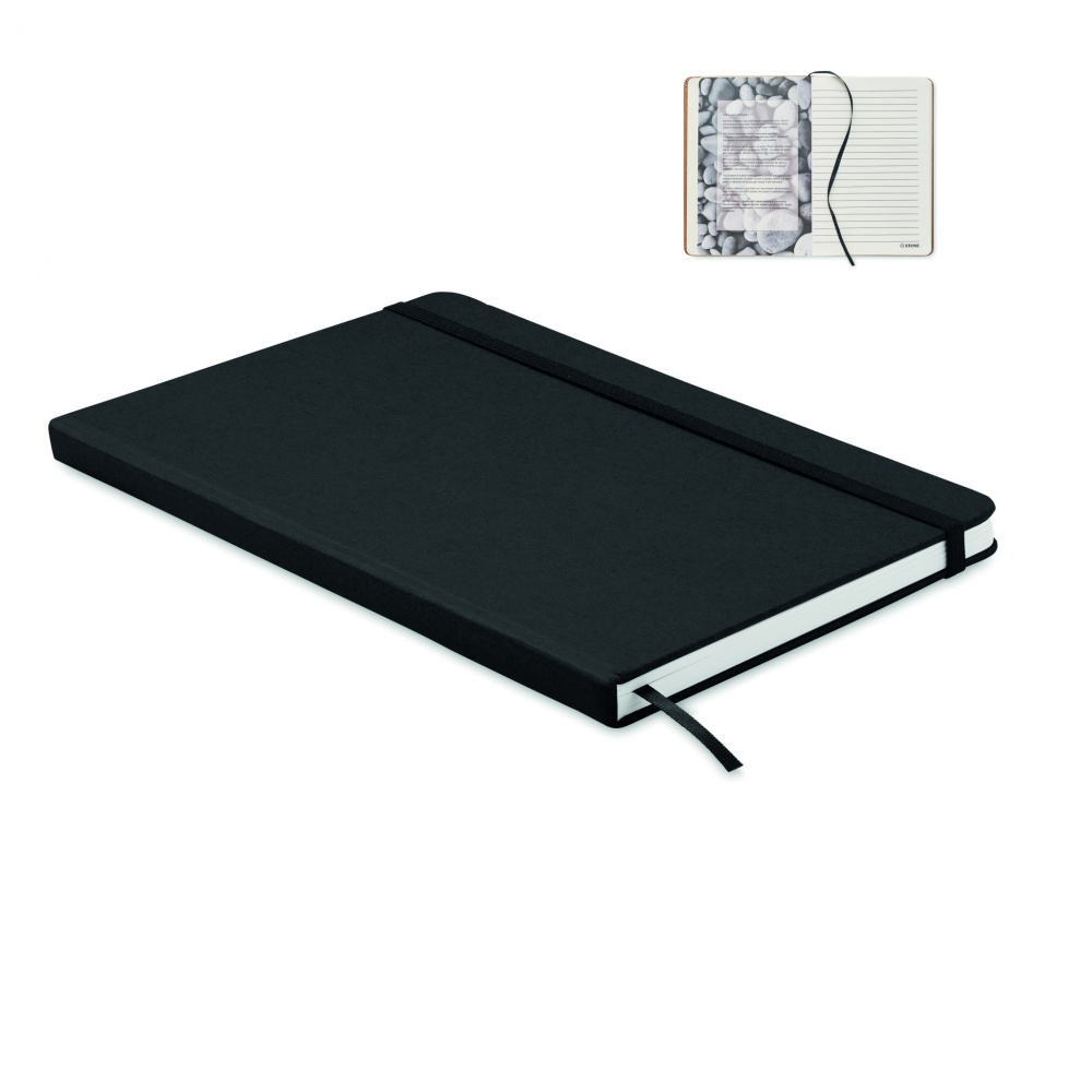 Logo trade promotional merchandise picture of: A5 notebook recycled carton