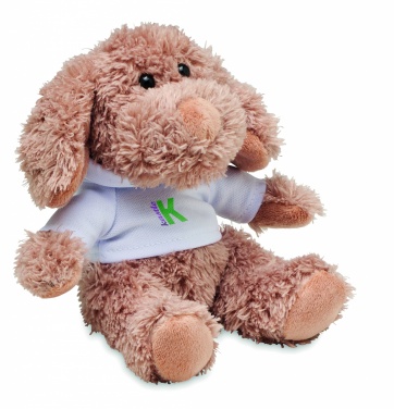 Logo trade promotional gifts picture of: Dog plush wearing a hoodie