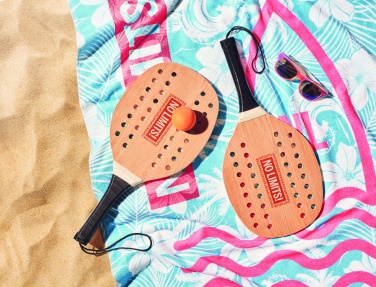 Logotrade corporate gift picture of: Rosewood beach tennis set
