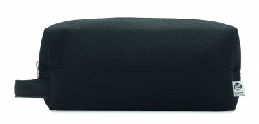 Logotrade business gift image of: Canvas cosmetic bag 220 gr/m²