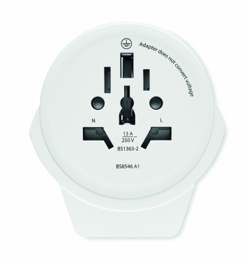 Logo trade promotional gifts picture of: Skross World to Europe USB 12W