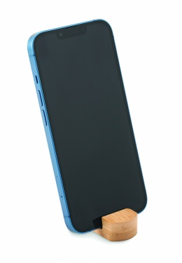 Logotrade promotional gift image of: Mini bamboo phone stand