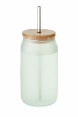 Logo trade advertising products picture of: Sublimation mason jar 400 ml