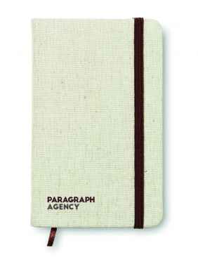Logotrade corporate gift picture of: A6 canvas notebook lined