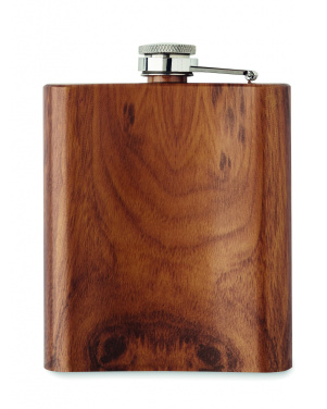 Logotrade promotional giveaway image of: Slim hip flask 190 ml