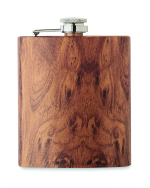 Logo trade corporate gift photo of: Slim hip flask 190 ml