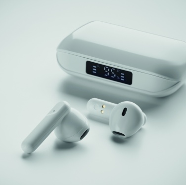 Logotrade promotional giveaways photo of: Recycled ABS TWS earbuds
