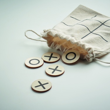 Logotrade advertising products photo of: Wooden tic tac toe
